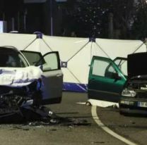 Murieron dos: iba por la ruta con su novia y dos chicos atrás, no pudo controlar el auto, chocaron y termino en tragedia