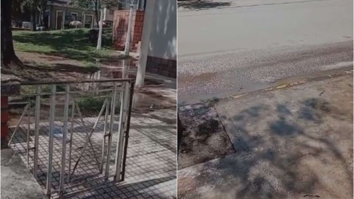 Pierden las cloacas del Pablo Soria y la vereda se llenó de excremeto