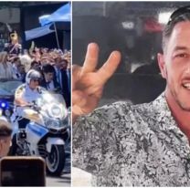 Con varios K: la última foto que se sacó el joven que le tiró botellazo a Milei