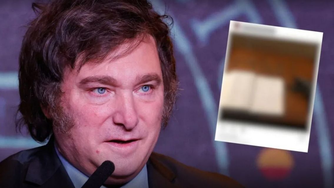 Amenazaron de muerte a Milei: esto dejaron escrito [FOTO]