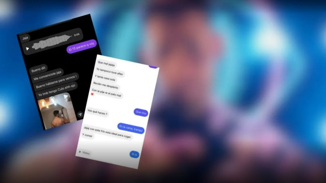 Filtraron chats y fotos subidas de tono de un participante de Gran Hermano