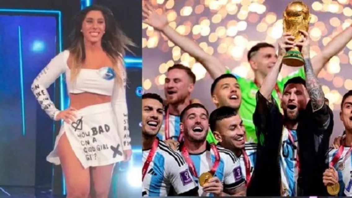 Se conoció qué jugador de la Scaloneta estuvo con la joven de Gran Hermano