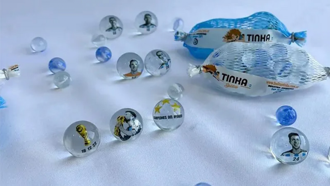 La mejor manera de festejar, llegaron las bolillas de la Scaloneta