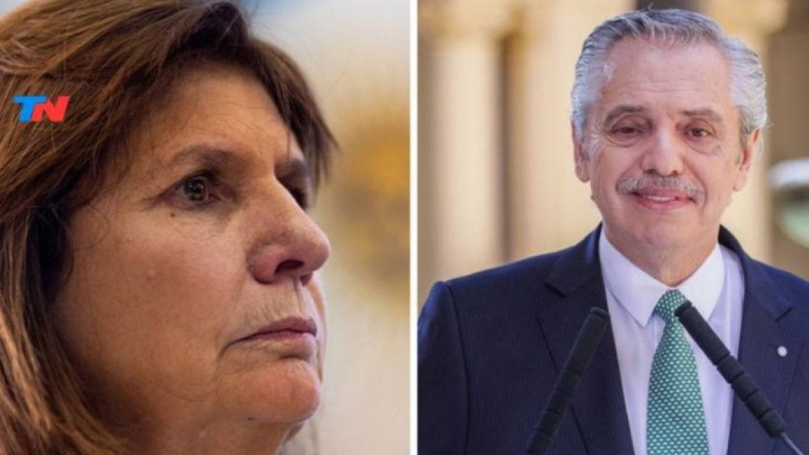 Patricia Bullrich anunció que se derogó el decreto de la custodia presidencial para Alberto