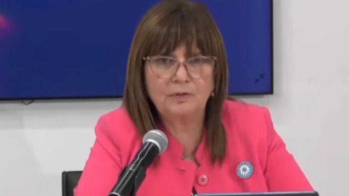 Patricia Bullrich explicó sus medidas: protocolo anti piquetes e intervención de las fuerzas federales