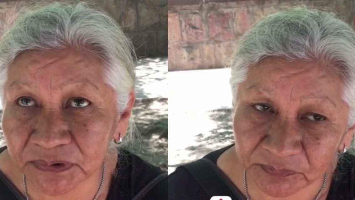 La tristeza de una abuelita juje�a tras conocer la quita de subsidios: "me ayudaban mucho..."
