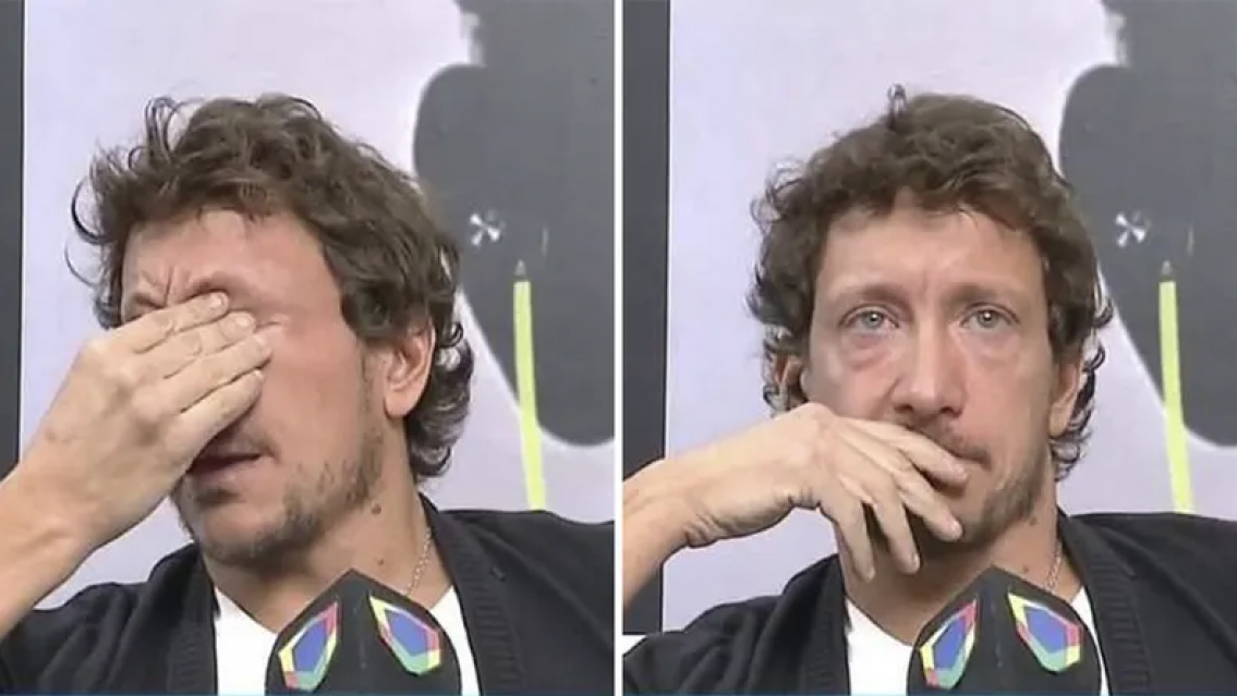 Llanto desconsolado de Nicolás Vázquez, qué le pasó
