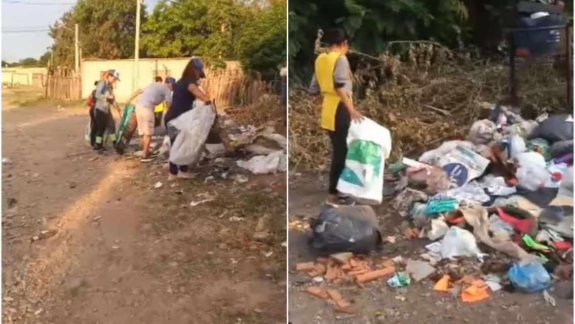Vecinos tapados de basura en San Pedro: La municipalidad no aparece