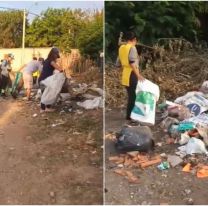 Vecinos tapados de basura en San Pedro: La municipalidad no aparece