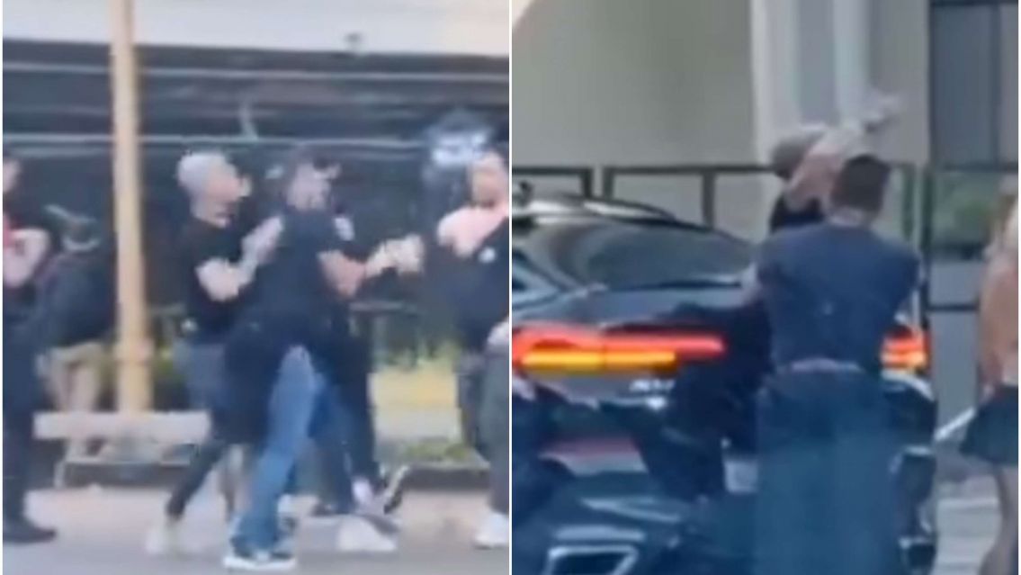 La pelea que si gan� el de Ke Personajes: "lo dej� en el piso"