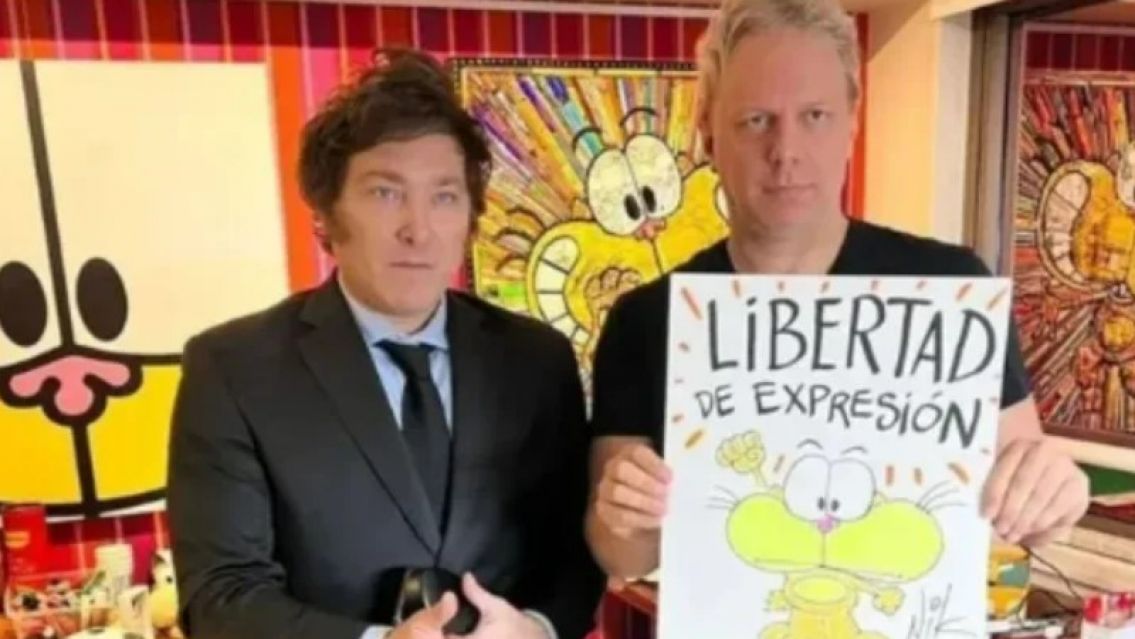 Gaturro: el personaje que Javier Milei comparte en sus redes sociales