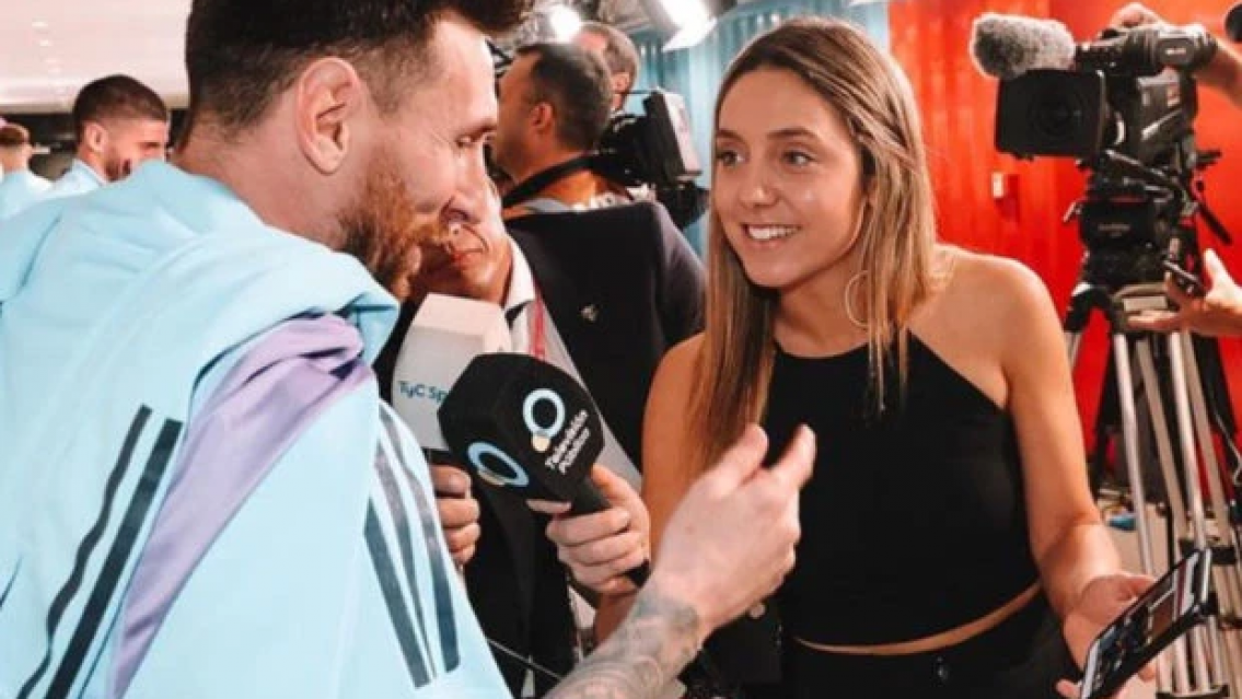 De novela, L�o Messi, Anto Roccuzzo y Sofi Mart�nez. Rumores, celos y distanciamiento
