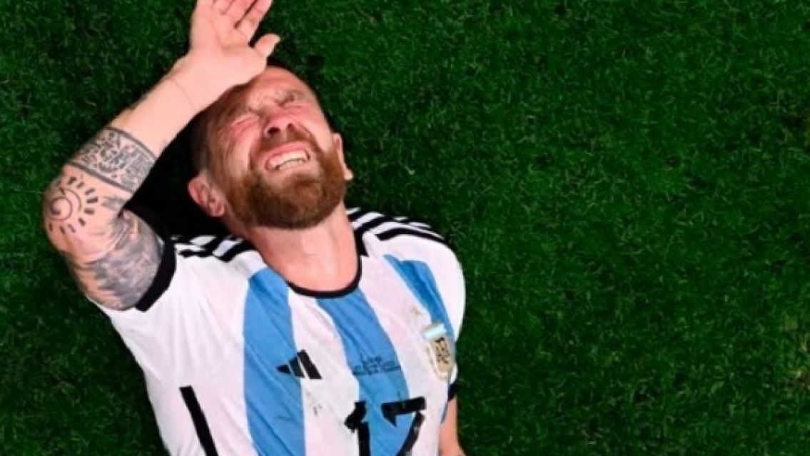 El triste mensaje del "Papu" G�mez en el aniversario de la Selecci�n Argentina