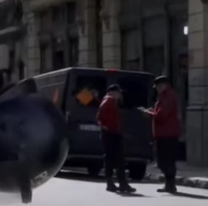 Un día antes del 20 de diciembre encontraron más de mil granadas a metros del Obelisco