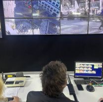 Javier Milei monitoreó el operativo antipiquete en la sede de la Policía y se fue sin hablar