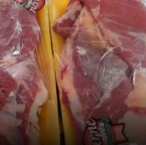 Entró al Super Vea, se robó carne y la agarró la Policía: se armó un griterío