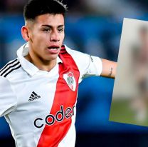 &iquest;Se queda en River? El sorpresivo posteo del "Diablito" Echeverri