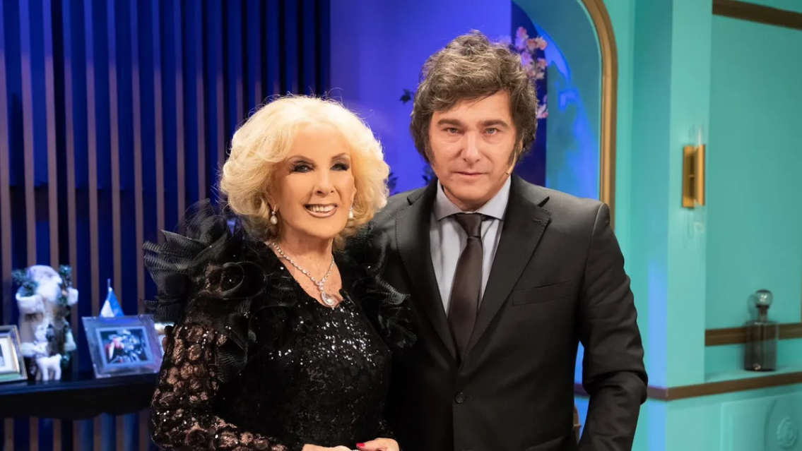 "No quiero irme de este mundo sin ver a mi pa�s..." El pedido de Mirtha a Milei