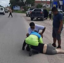 Un ciclista sufri&oacute; un ataque de epilepsia en Alto Comedero y cay&oacute; en plena ruta