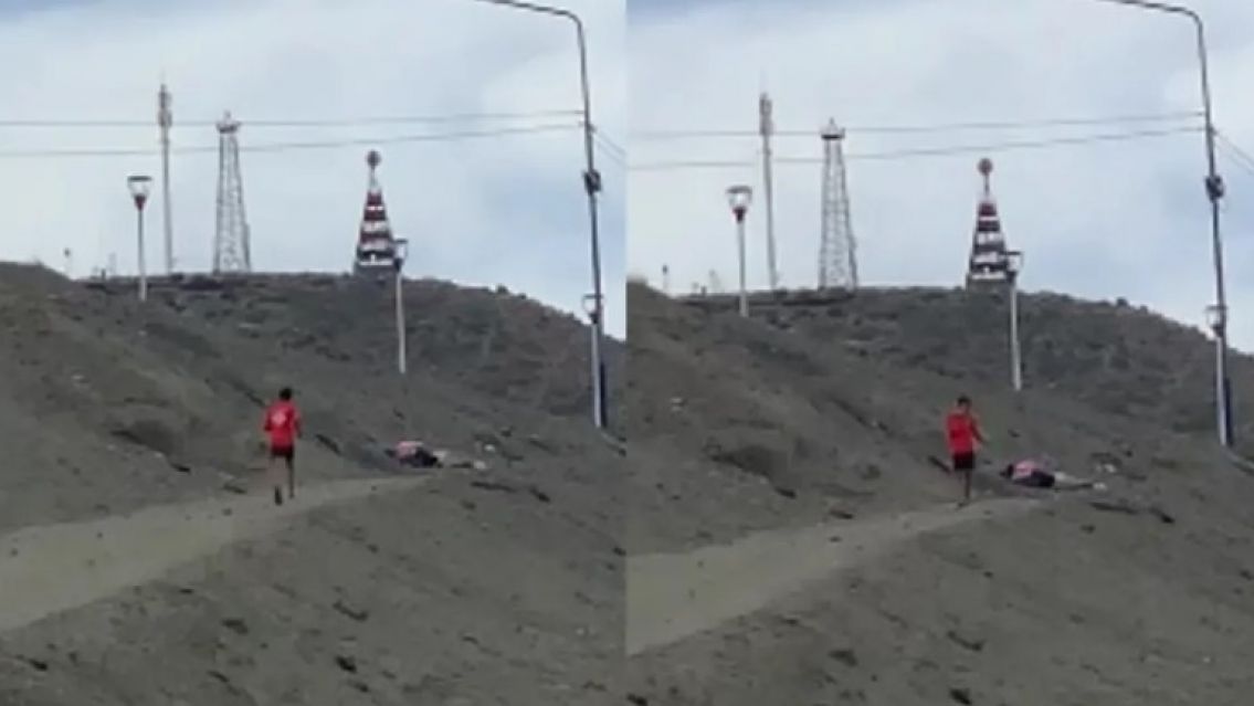 Crey� que una pareja se hab�a accidentado, quiso ayudar, pero los encontr� en una ins�lita situaci�n