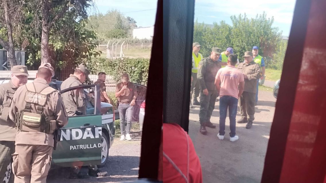 No dejan llegar al Perro Santillán a la marcha contra Milei: Tensión en la ruta