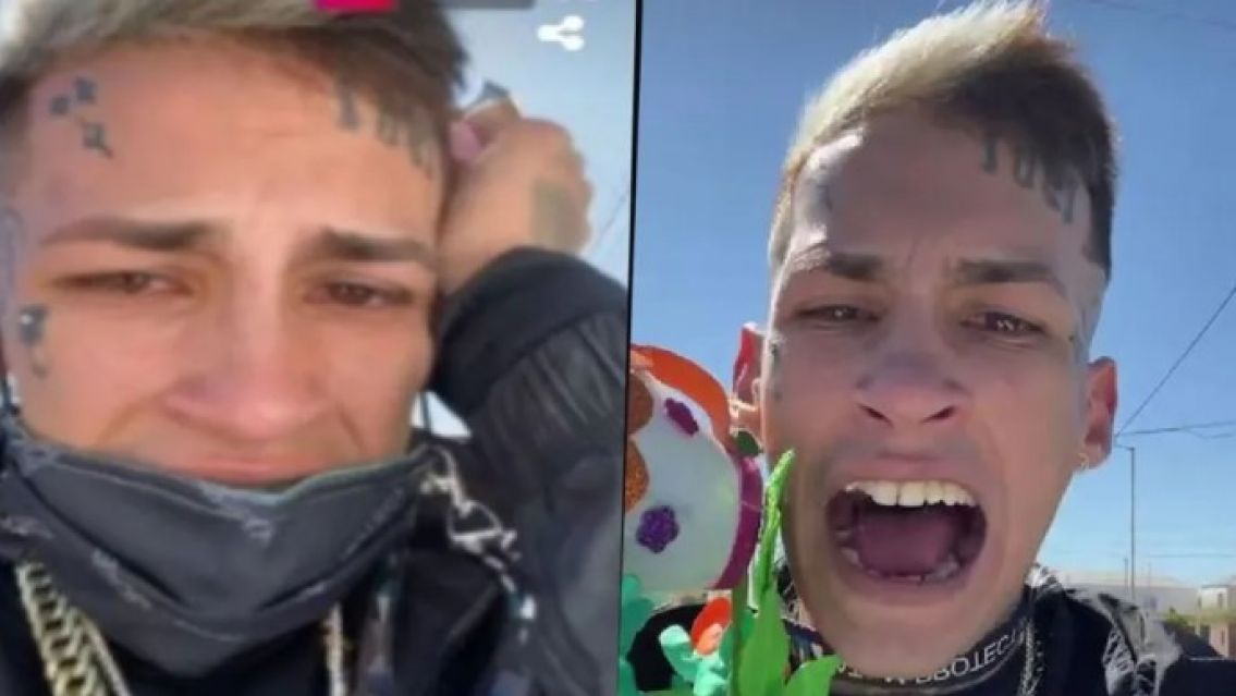 Sufri� un terrible accidente L-Gante: casi no la cuenta