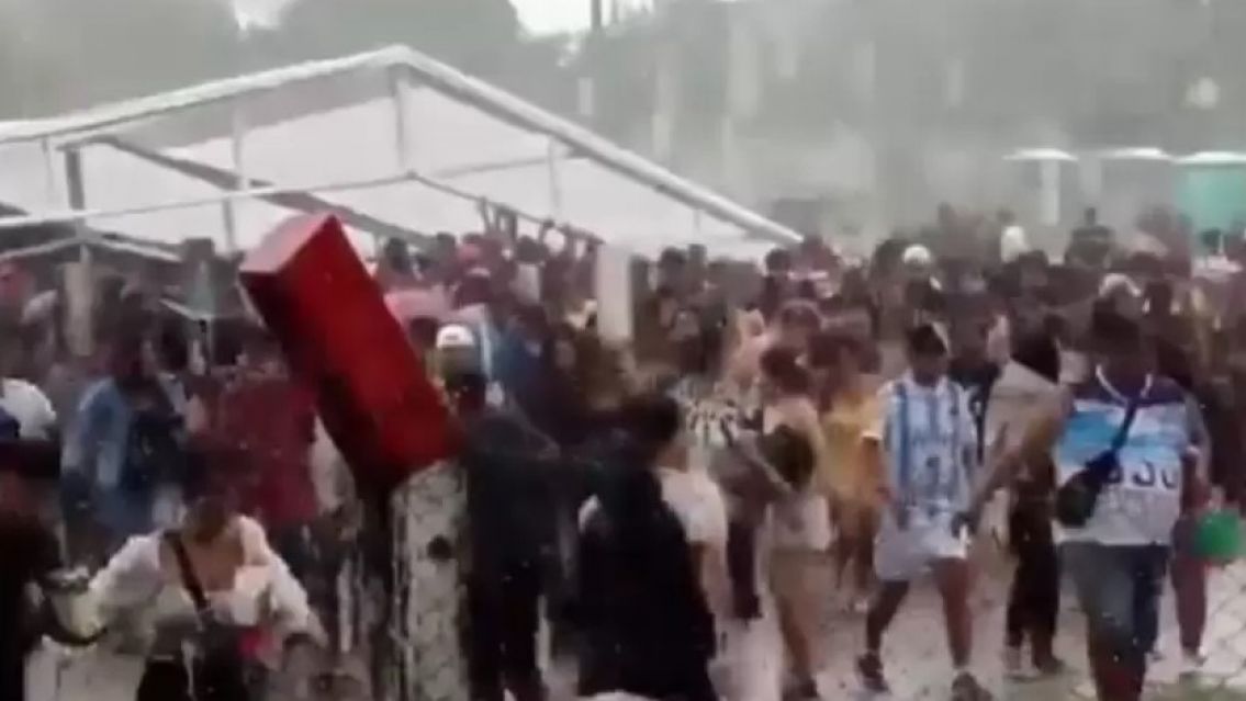 Se desplom� una carpa en Jujuy: Se conocen detalles