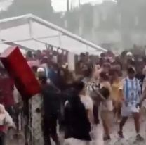 Se desplom&oacute; una carpa en Jujuy: Se conocen detalles