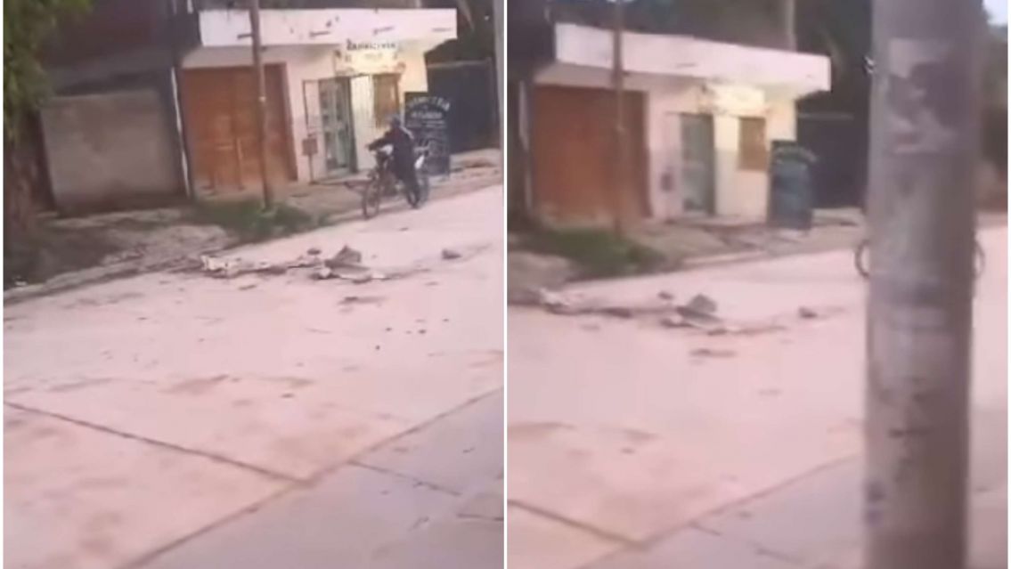 "Llamen a la policía, están robando": Jujeña grabó un robo en vivo