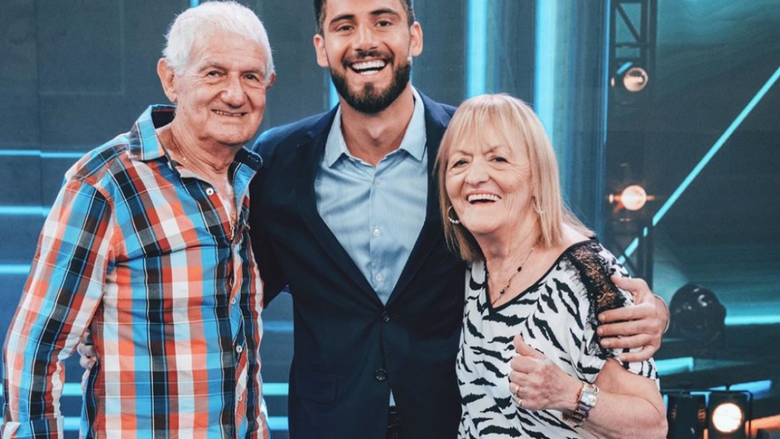 Murió primero uno y después... Porqué Nico Occhiato no muestra más a sus abuelos