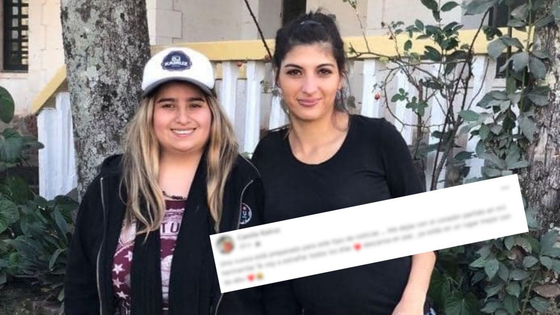 La dolorosa despedida de Camila, hermana de Cecilia Kairuz: "Me dej�s con el coraz�n..."