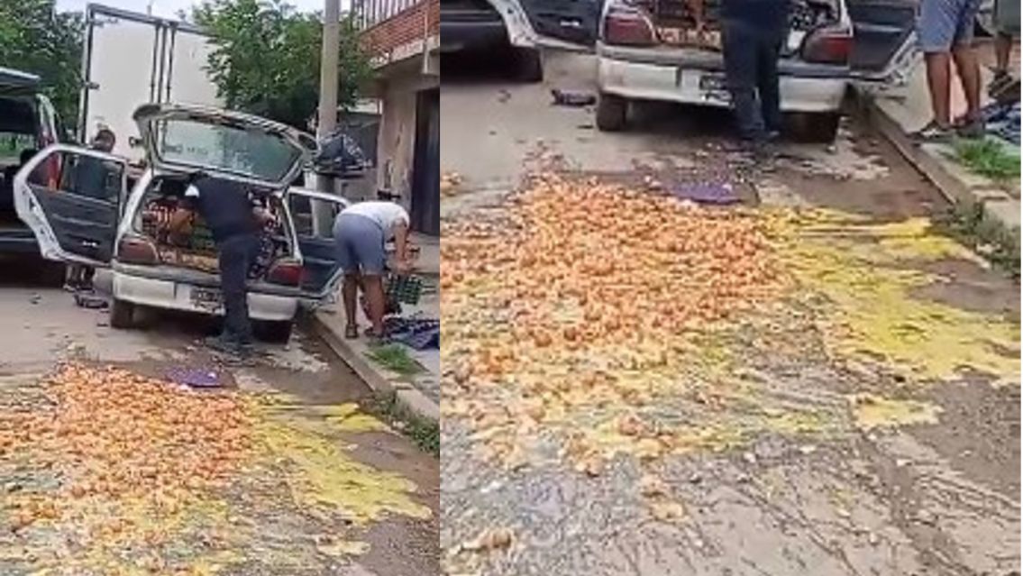 Comerciante rompi� todos los huevos que vend�a: denuncia aprietes de la muni de Palpal�