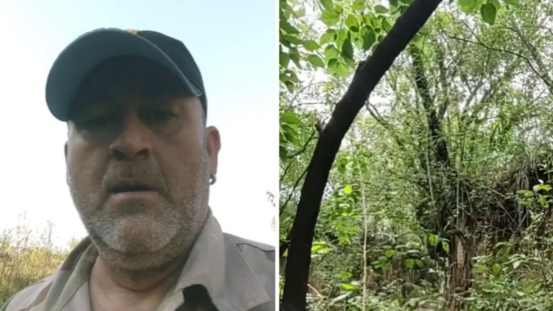 Tucumano salió a caminar por el bosque y filmó un duende