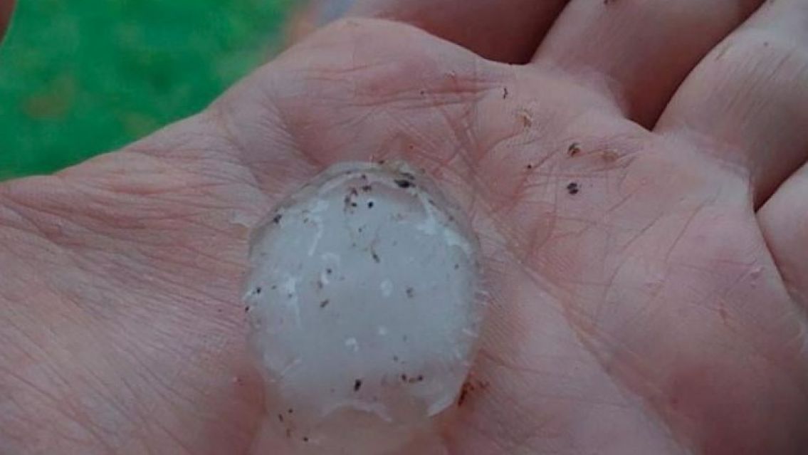 Brutal temporal de granizo y tormentas sacudió a Córdoba