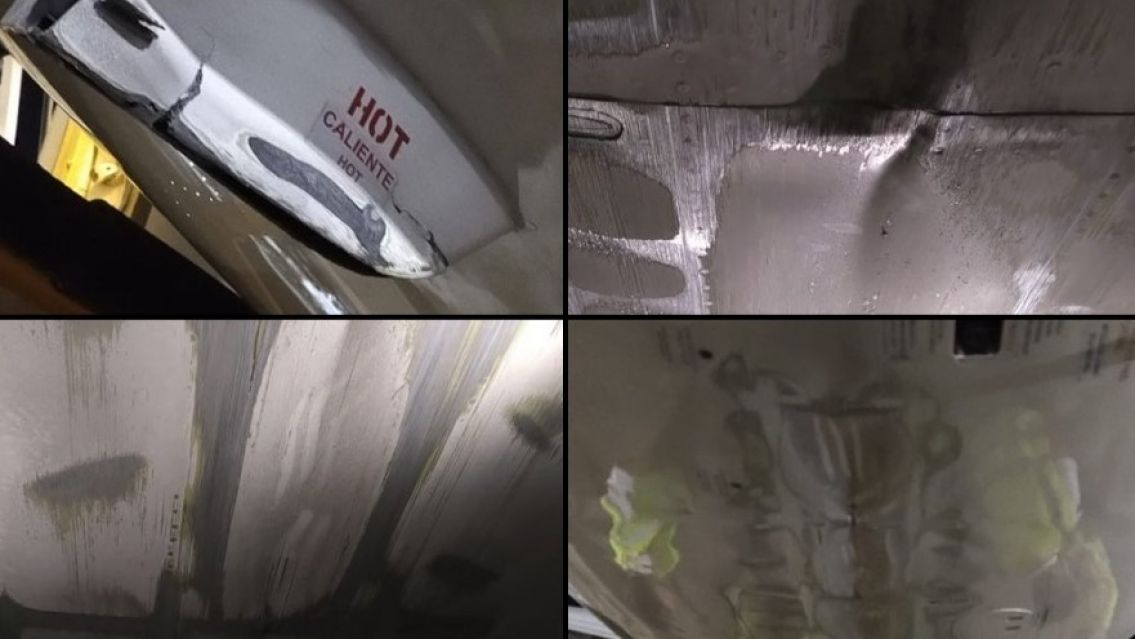 Video: un avi�n de Flybondi se accident� en Mar del Plata durante el aterrizaje