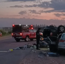 Tragedia en ruta juje&ntilde;a: Un muerto y cinco heridos en un terrible choque frontal