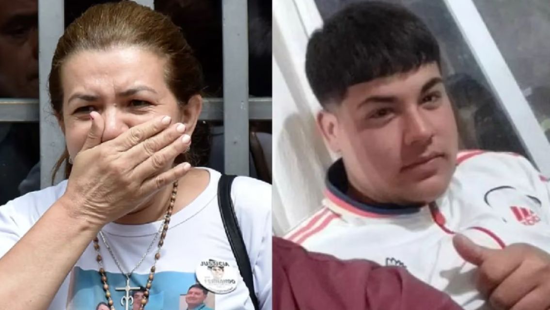 Habl� la mam� de Fernando B�ez Sosa sobre el crimen de Tom�s Tello: "Llor�..."