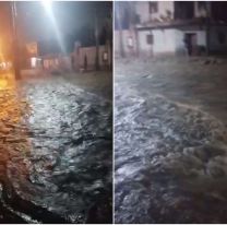 Terrible temporal en Jujuy: Desbord&oacute; un canal y hay autos volcados