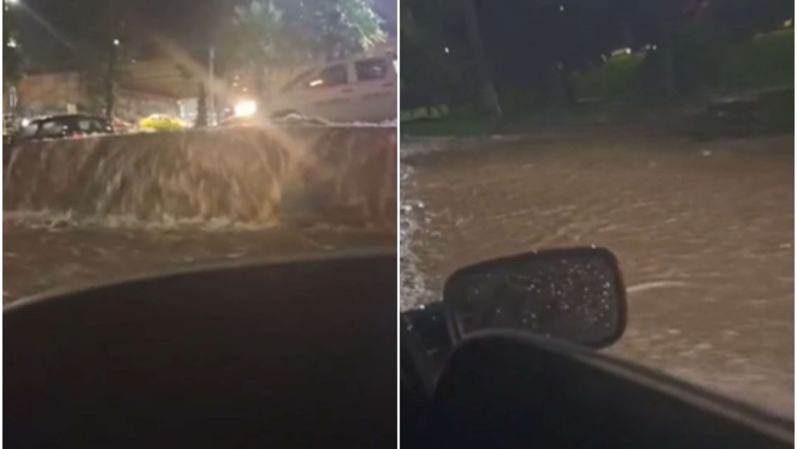 Cientos de jujeños varados en la autopista Savio por el temporal