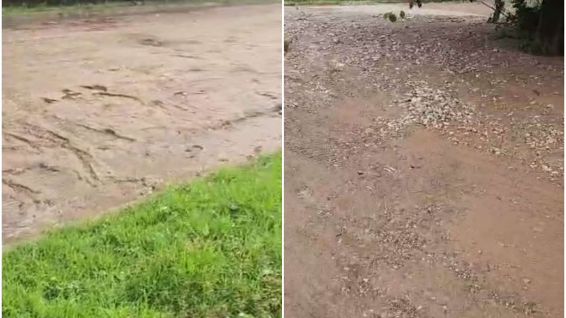 "Desapareci� el asfalto": M�s consecuencias de la lluvia en Jujuy