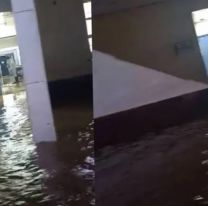 El Hospital Pablo Soria quedó con la guardia completamente inundada