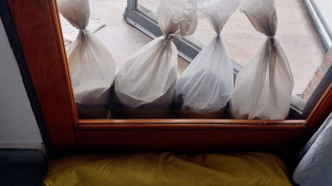 Alerta en Jujuy: Vecinos ponen bolsas de arena por temor a otra tormenta