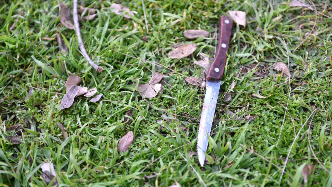 Jujeña apuñaló a su ex delante de sus hijas, discutieron feo y agarró el cuchillo