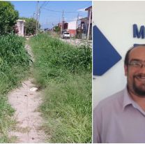 Plazas tapadas por yuyos en Palpalá: Rivarola sigue sin dar respuestas