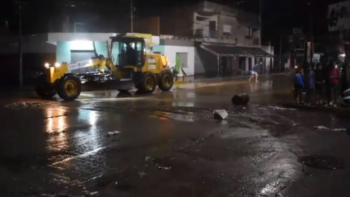 El brutal temporal en Palpal� dej� m�s de 40 evacuados