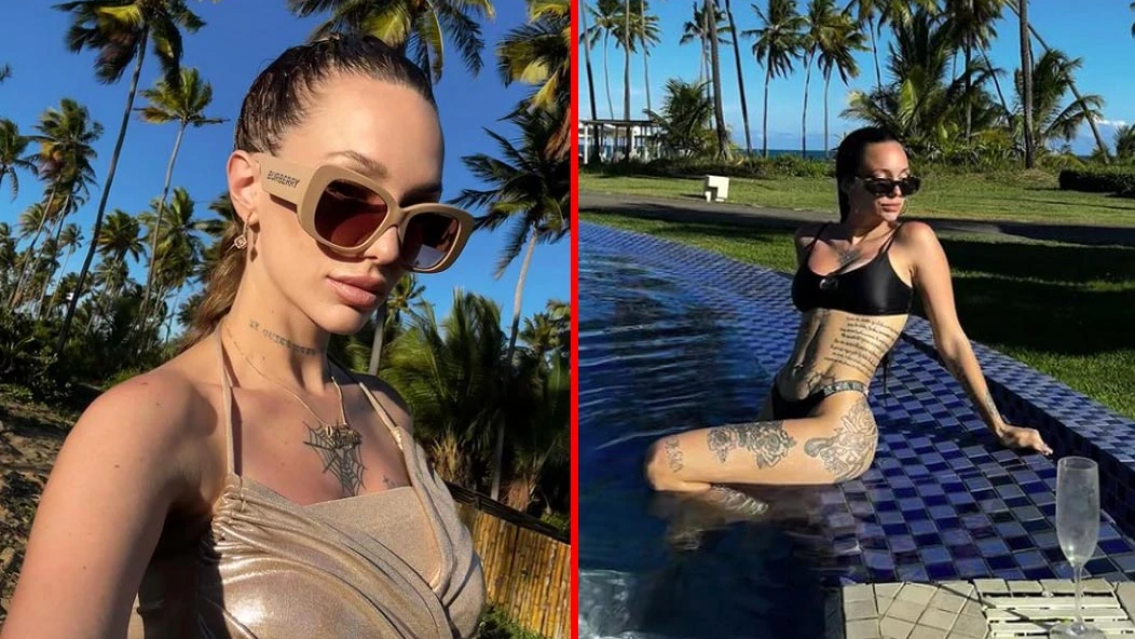 SI HAY PLATA, La Joaqui hizo cerrar una playa para sus vacaciones