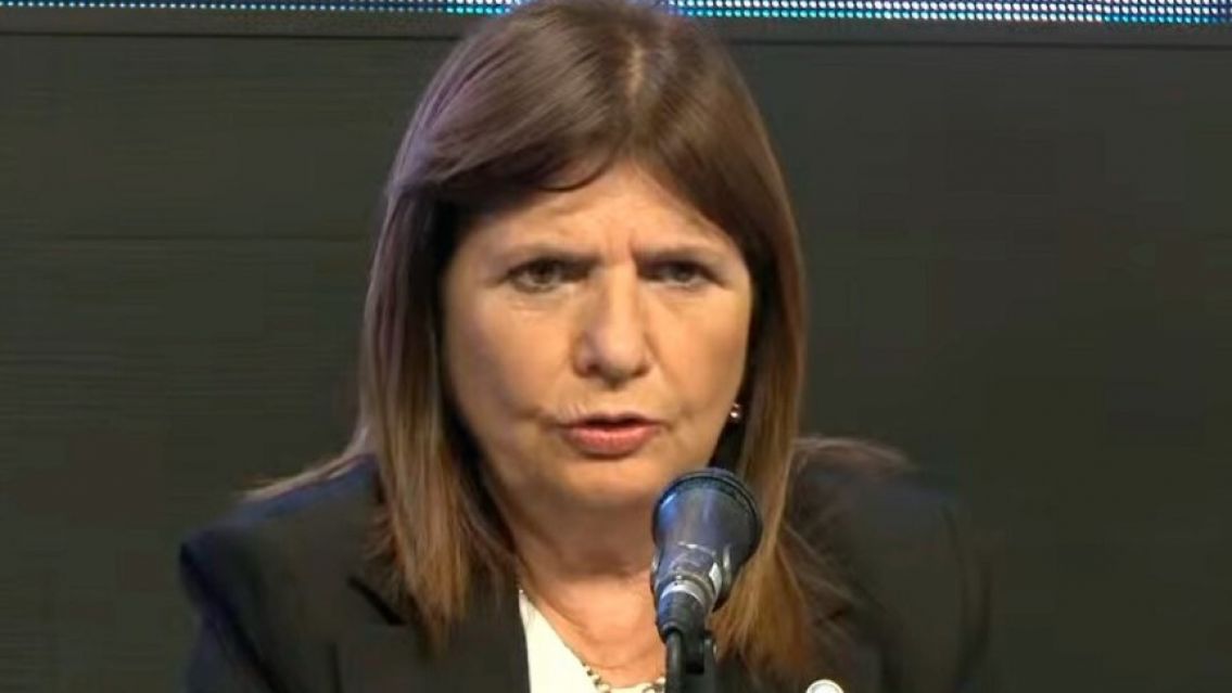 Patricia Bullrich quiere que se vayan del país los extranjeros que cometan delitos