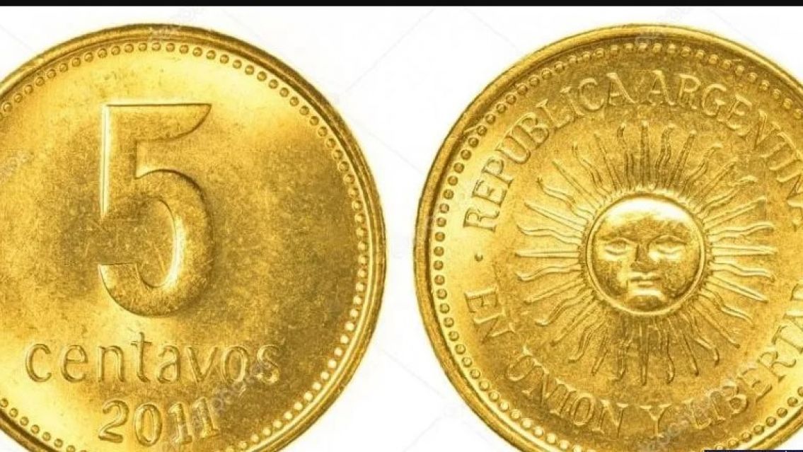 Ofrecen $40.000 por una moneda de 5 centavos: d�nde venderla