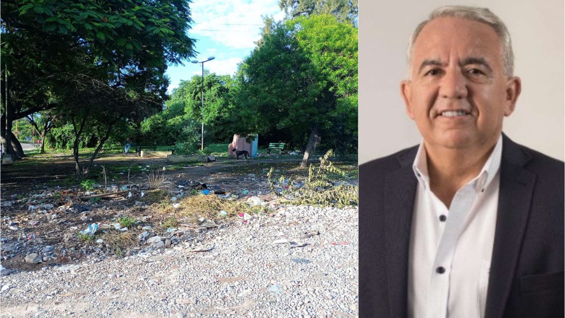 Duras cr�ticas a Bravo por el estado de las plazas en San Pedro: "No le importa su pueblo"