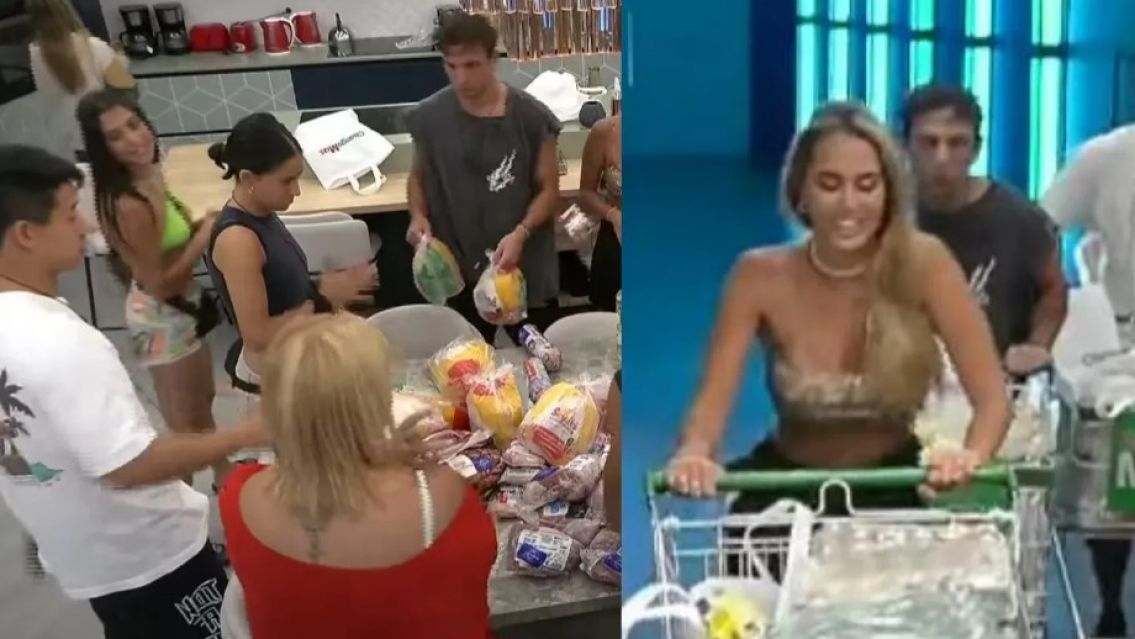 En "Gran Hermano" hicieron la compra semanal y se mostraron preocupados por la inflaci�n